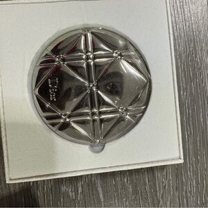 Dior Geometric Silver Compact